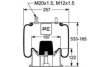 PE Automotive 084.276-71A Boot, air suspension
